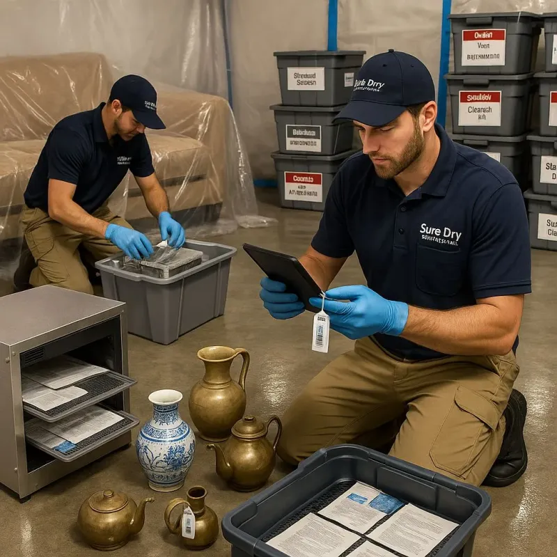 Content Protection and Restoration process in Shrewsbury, PA