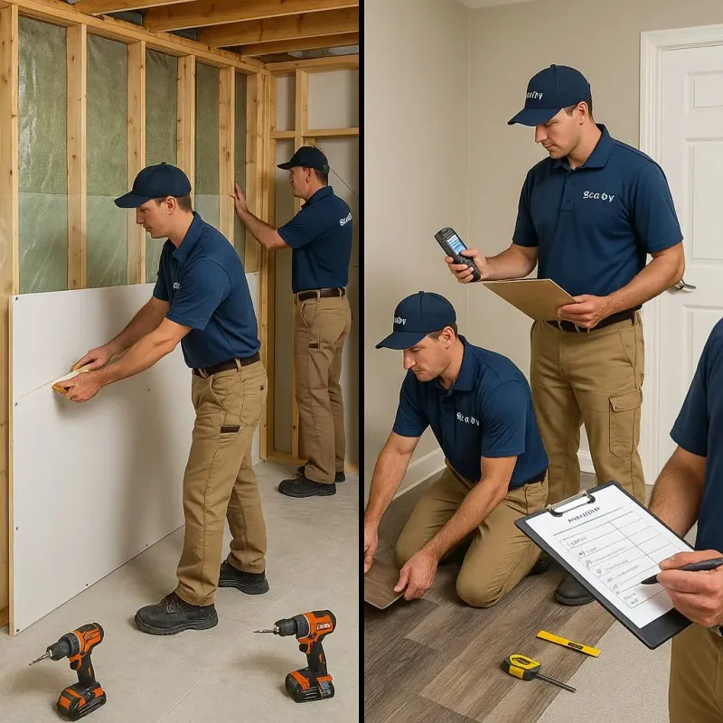 Repairs and Reconstruction process in Shrewsbury, PA