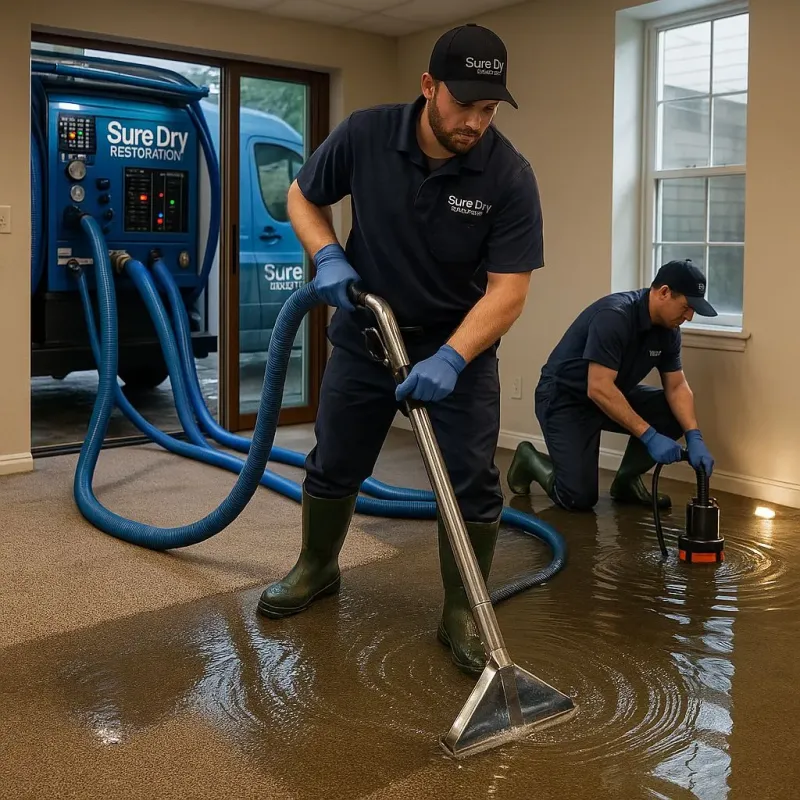 Water Extraction and Removal process in Shrewsbury, PA